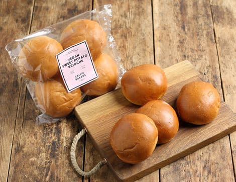 Sweet Potato Brioche Buns