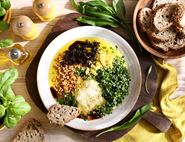 Wild Garlic Pesto Dipping Oil